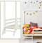 Hoppekids ECO Dream Huisbed met ladder 90x200 cm, Wit