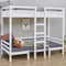 Hoppekids ECO Dream JUMBO stapelbed met tafel 90x200 cm, wit