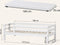 Hoppekids ECO Dream juniorbed 70x160cm met bedhekje, wit