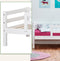 Hoppekids ECO Dream juniorbed 70x160cm met bedhekje, wit