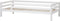 Hoppekids ECO Dream juniorbed 90x200cm met bedhekje, wit