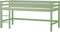 Hoppekids ECO Dream My Color halfhoogslaper 90x200cm, Bleekgroen