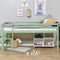 Hoppekids ECO Dream My Color halfhoogslaper 90x200cm, Bleekgroen