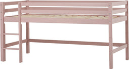 Hoppekids ECO Dream My Color halfhoogslaper 90x200cm, Bleekroze