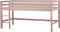 Hoppekids ECO Dream My Color halfhoogslaper 90x200cm, Bleekroze
