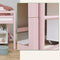 Hoppekids ECO Dream My Color halfhoogslaper 90x200cm, Bleekroze