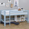 Hoppekids ECO Dream My Color halfhoogslaper 90x200cm, Droomblauw