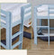 Hoppekids ECO Dream My Color halfhoogslaper 90x200cm, Droomblauw