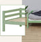 Hoppekids ECO Dream My Color juniorbed 90x200 cm, Bleekgroen