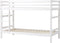 Hoppekids ECO Dream stapelbed 90x200cm, wit, ECO-gecertificeerd FSC-hout, Massief Grenenhout, Lak op Waterbasis, Gemaakt in de EU, 10 jaar Fabrieksgarantie