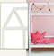 Hoppekids ECO Droomhuisbed 90x200cm, Wit