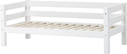Hoppekids ECO Luxe Junior bed met rugleuning 70x160 cm, Wit