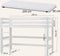 Hoppekids ECO Luxury halfhoogslaper 90x200 cm, wit
