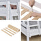 Hoppekids ECO Luxury Hoog Familie Stapelbed 90x200 / 120x200 cm, wit, Deelbaar tot 2 eenpersoonsbedden, ECO-gecertificeerd FSC-hout, Massief Grenenhout, Lak op Waterbasis, Gemaakt in de EU, Levenslange Fabrieksgarantie