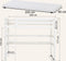 Hoppekids ECO Luxury Hoogslaper 90x200 cm met bureau, Wit
