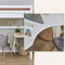 Hoppekids ECO Luxury Hoogslaper 90x200 cm met bureau, Wit