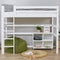 Hoppekids ECO Luxury hoogslaper 90x200cm, wit