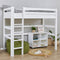 Hoppekids ECO Luxury hoogslaper 90x200cm, wit