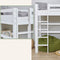 Hoppekids ECO Luxury hoogslaper 90x200cm, wit