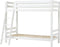 Hoppekids ECO Luxury Hoogslaper met schuine ladder 90x200 cm, Wit