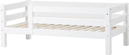 Hoppekids ECO Luxury juniorbed met 3/4 bedhekje 70x160 cm, wit