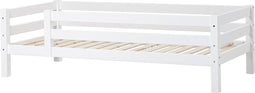 Hoppekids ECO Luxury juniorbed met 3/4 bedhekje 90x200 cm, wit