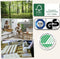Hoppekids ECO Luxury stapelbed 70x160 cm, wit, Deelbaar tot 2 eenpersoonsbedden, ECO-gecertificeerd FSC-hout, Massief Grenenhout, Lak op Waterbasis, Gemaakt in de EU, Levenslange Fabrieksgarantie