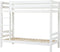 Hoppekids ECO Luxury Stapelbed 90x200 cm, wit, Deelbaar tot 2 eenpersoonsbedden, ECO-gecertificeerd FSC-hout, Massief Grenenhout, Lak op Waterbasis, Gemaakt in de EU, Levenslange Fabrieksgarantie