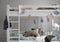 Hoppekids ECO Luxury Stapelbed 90x200 cm, wit, Deelbaar tot 2 eenpersoonsbedden, ECO-gecertificeerd FSC-hout, Massief Grenenhout, Lak op Waterbasis, Gemaakt in de EU, Levenslange Fabrieksgarantie