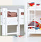 Hoppekids ECO Luxury Stapelbed 90x200 cm, wit, Deelbaar tot 2 eenpersoonsbedden, ECO-gecertificeerd FSC-hout, Massief Grenenhout, Lak op Waterbasis, Gemaakt in de EU, Levenslange Fabrieksgarantie