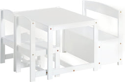 Hoppekids kinderset groot - Wit