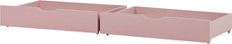 Hoppekids ladekast voor bedden van 70x190cm en 90x200cm, bleekroze.