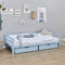 Hoppekids ladekast voor bedden van 70x190cm en 90x200cm, Droomblauw.