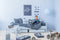 Hoppekids ladekast voor bedden van 70x190cm en 90x200cm, Droomblauw.