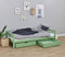 Hoppekids ladekast voor bedden van 70x190cm en 90x200cm, lichtgroen.