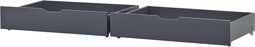 Hoppekids ladekast voor bedden van 70x190cm en 90x200cm, Smoked Pearl