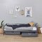 Hoppekids ladekast voor bedden van 70x190cm en 90x200cm, Smoked Pearl
