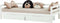 Hoppekids ladekast voor bedden van 70x190cm en 90x200cm, wit.
