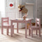 Hoppekids MADS kindertafel, bleekroze