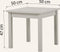 Hoppekids MADS kindertafel, Duif Grijs