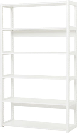 Hoppekids STOREY sectie met 6 planken van 100 cm, wit.