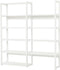 Hoppekids STOREY sectie met 8 planken, 80 cm, wit.