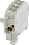 HoraeTec 080110-0-3 Hoofdleiding vertakkingsklem PA, Messing Grijs-wit (RAL 7035) 1-polig 100 A 690 V Geleidertype: L