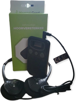 Horend Goed eenvoudige hoorversterker met hoofdtelefoon