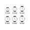Horloge Dames Marc Ecko E16566L1 (36 mm)