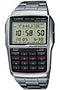 Horloge Heren Casio DATABANK CALCULATOR STEEL Zwart Zilverkleurig