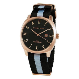 Horloge Heren Devota & Lomba DL008MSPBK-GR-03BLACK (42 mm)