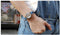 horloge kinderen - Ballerina - Eifeltoren - blauw leren bandje - educatief - communie cadeau - verjaardagscadeau meisje