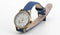 horloge kinderen - Ballerina - Eifeltoren - blauw leren bandje - educatief - communie cadeau - verjaardagscadeau meisje