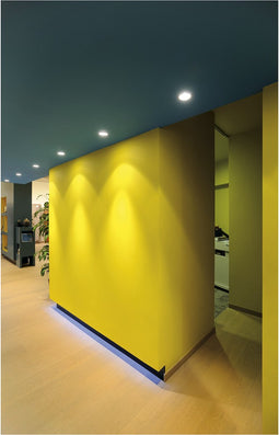 HORN GU10 inbouwspot, rond, wit, max. 50W